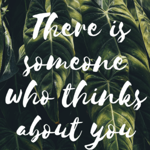 Card 07 There is someone who thinks about you